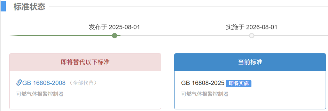 行業(yè)新聞|可燃?xì)怏w報(bào)警控制器新標(biāo)解讀